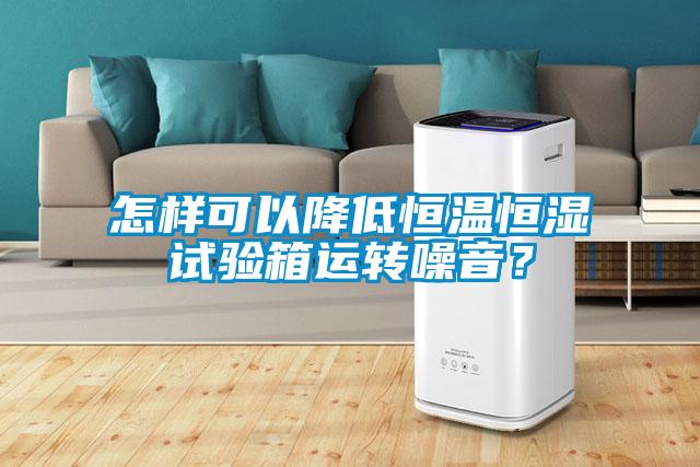 怎樣可以降低恒溫恒濕試驗(yàn)箱運(yùn)轉(zhuǎn)噪音？