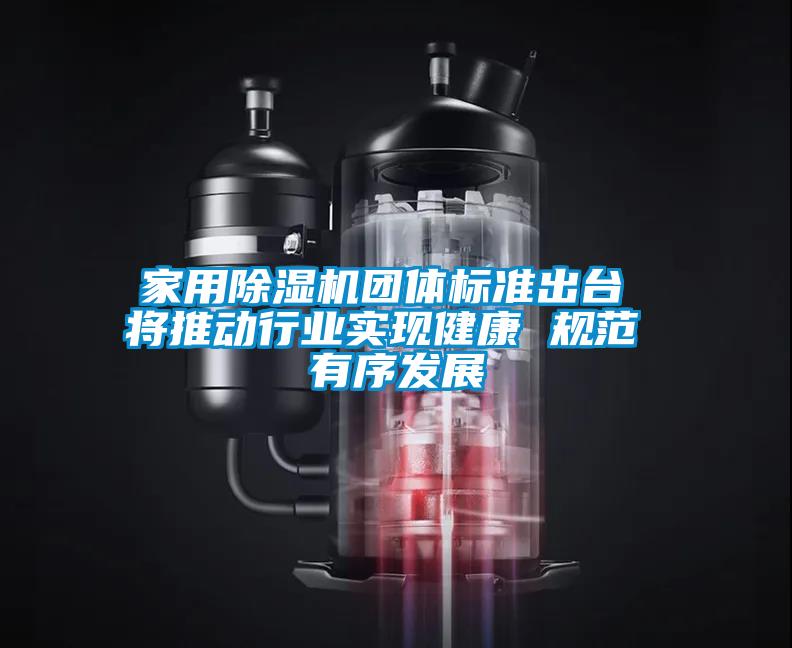 家用除濕機(jī)團(tuán)體標(biāo)準(zhǔn)出臺 將推動行業(yè)實(shí)現(xiàn)健康 規(guī)范 有序發(fā)展