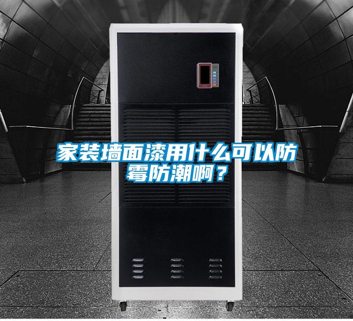 家裝墻面漆用什么可以防霉防潮啊？