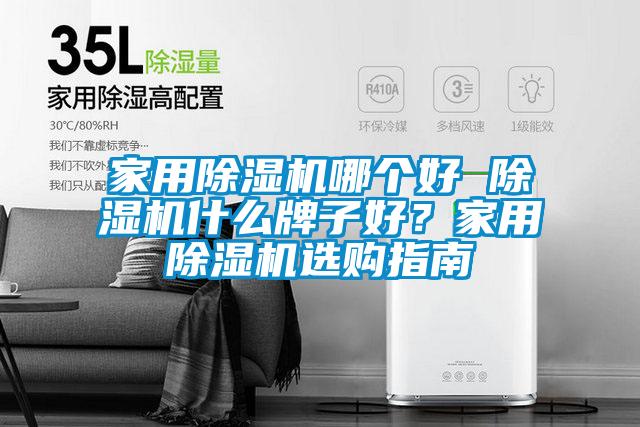 家用除濕機哪個好 除濕機什么牌子好？家用除濕機選購指南