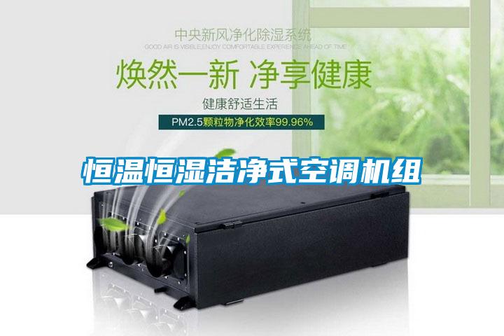 恒溫恒濕潔凈式空調(diào)機(jī)組