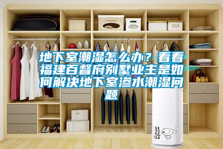 地下室潮濕怎么辦？看看福建百督府別墅業(yè)主是如何解決地下室滲水潮濕問題