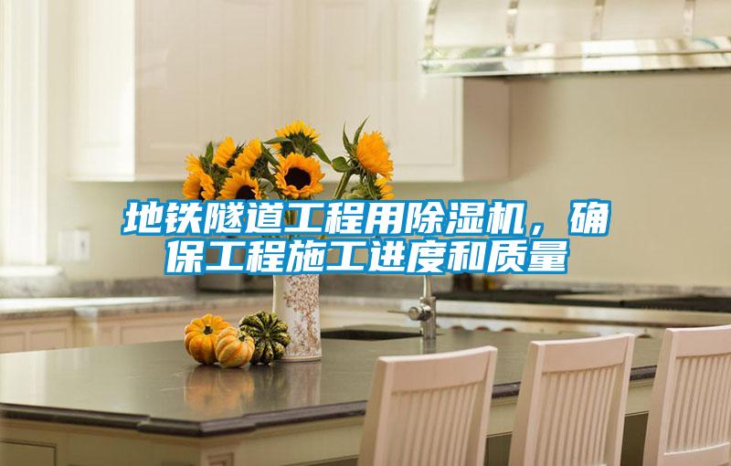 地鐵隧道工程用除濕機(jī)，確保工程施工進(jìn)度和質(zhì)量