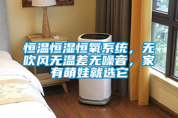 恒溫恒濕恒氧系統(tǒng)，無吹風(fēng)無溫差無噪音，家有萌娃就選它