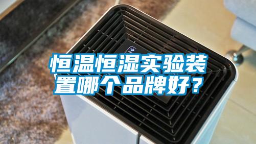 恒溫恒濕實(shí)驗(yàn)裝置哪個(gè)品牌好？