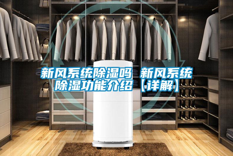 新風(fēng)系統(tǒng)除濕嗎 新風(fēng)系統(tǒng)除濕功能介紹【詳解】