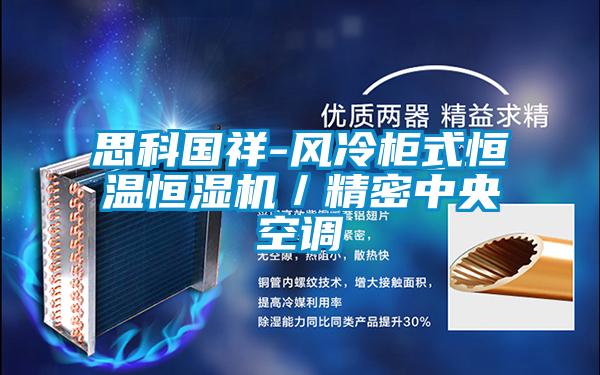 思科國祥-風冷柜式恒溫恒濕機／精密中央空調