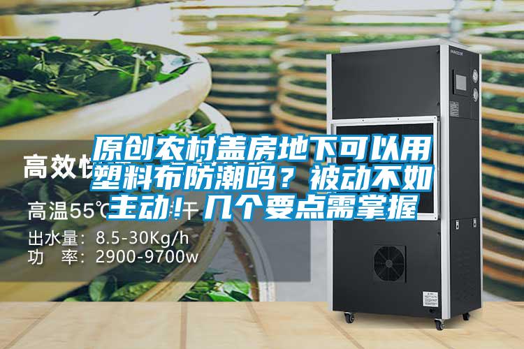 原創(chuàng)農(nóng)村蓋房地下可以用塑料布防潮嗎？被動(dòng)不如主動(dòng)！幾個(gè)要點(diǎn)需掌握