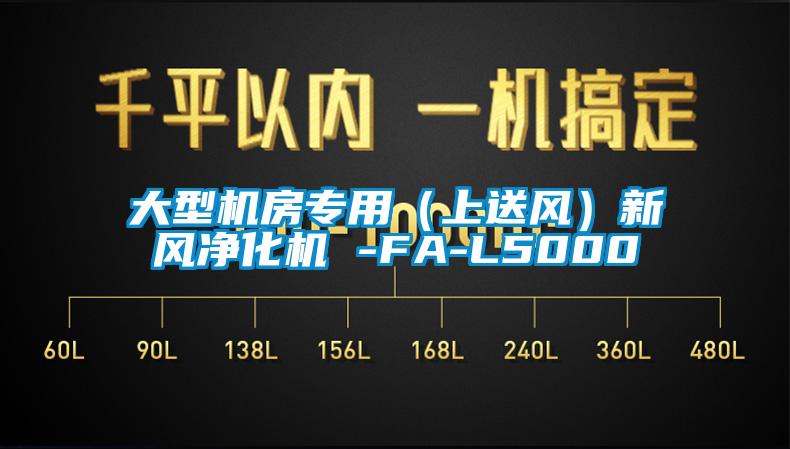 大型機房專用（上送風(fēng)）新風(fēng)凈化機 -FA-L5000