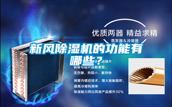 新風除濕機的功能有哪些？