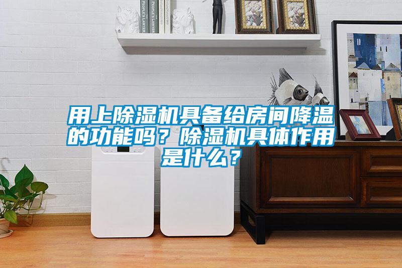 用上除濕機(jī)具備給房間降溫的功能嗎？除濕機(jī)具體作用是什么？