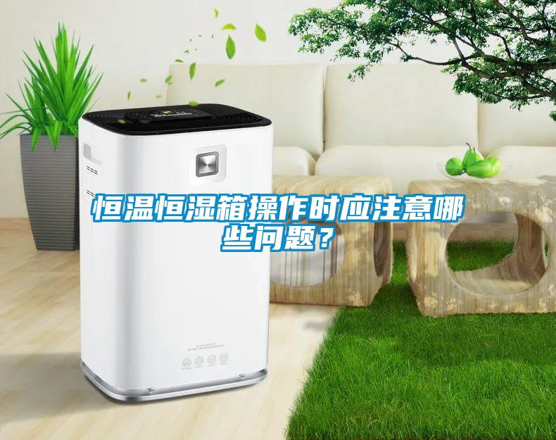 恒溫恒濕箱操作時(shí)應(yīng)注意哪些問(wèn)題？