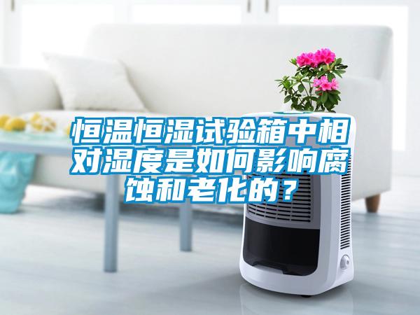 恒溫恒濕試驗箱中相對濕度是如何影響腐蝕和老化的？