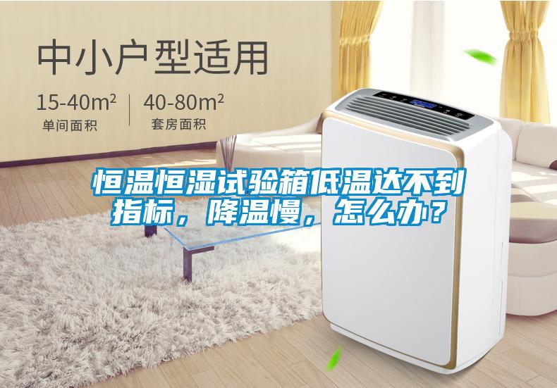 恒溫恒濕試驗(yàn)箱低溫達(dá)不到指標(biāo)，降溫慢，怎么辦？