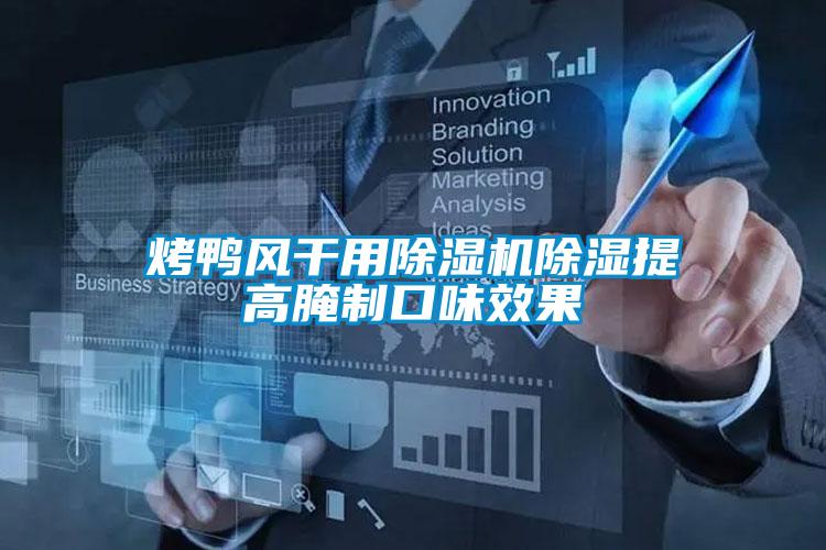 烤鴨風(fēng)干用除濕機除濕提高腌制口味效果