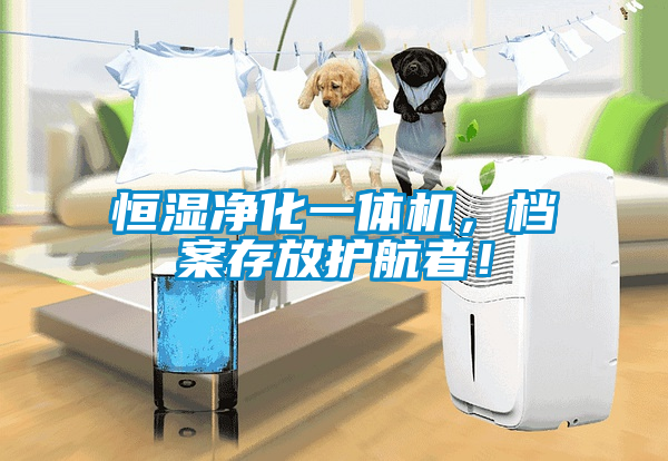 恒濕凈化一體機，檔案存放護航者！