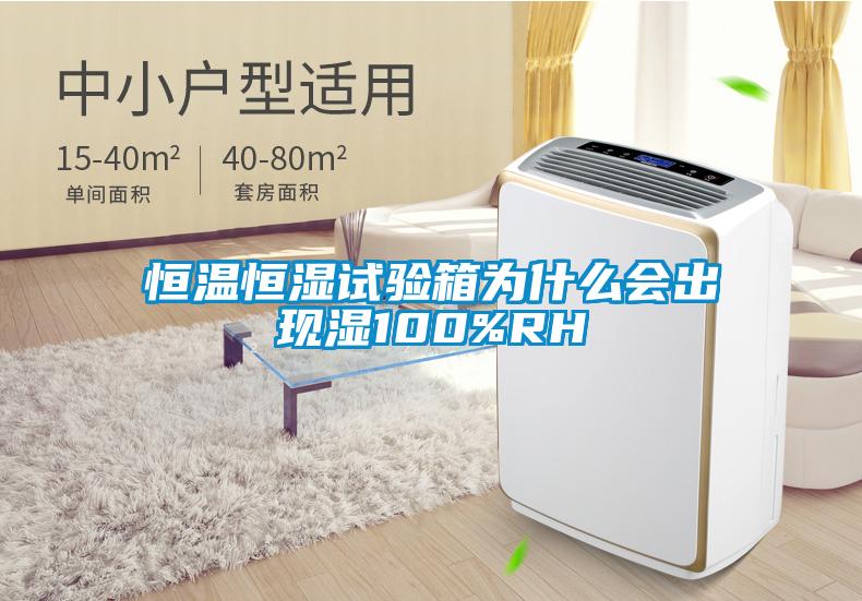 恒溫恒濕試驗(yàn)箱為什么會出現(xiàn)濕100%RH