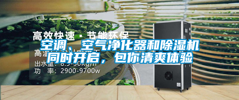 空調(diào)、空氣凈化器和除濕機(jī)同時(shí)開(kāi)啟，包你清爽體驗(yàn)