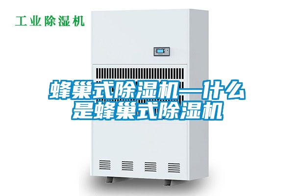 蜂巢式除濕機(jī)—什么是蜂巢式除濕機(jī)