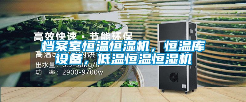 檔案室恒溫恒濕機(jī)，恒溫庫設(shè)備，低溫恒溫恒濕機(jī)