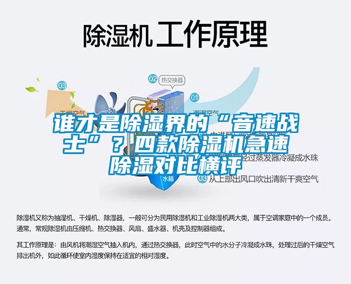 誰(shuí)才是除濕界的“音速戰(zhàn)士”？四款除濕機(jī)急速除濕對(duì)比橫評(píng)