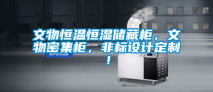 文物恒溫恒濕儲藏柜，文物密集柜，非標設計定制！