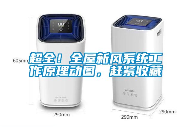超全！全屋新風(fēng)系統(tǒng)工作原理動(dòng)圖，趕緊收藏