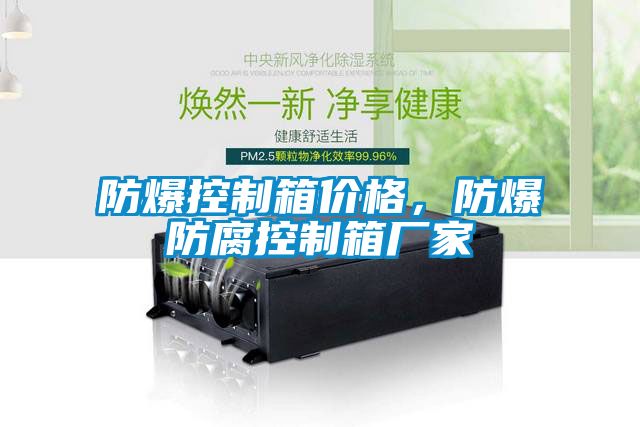 防爆控制箱價(jià)格，防爆防腐控制箱廠家