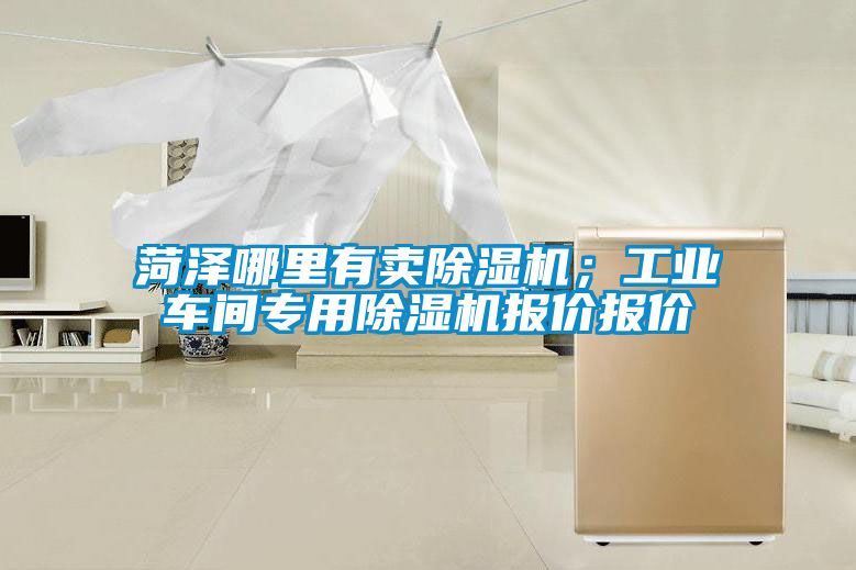 菏澤哪里有賣除濕機；工業(yè)車間專用除濕機報價報價