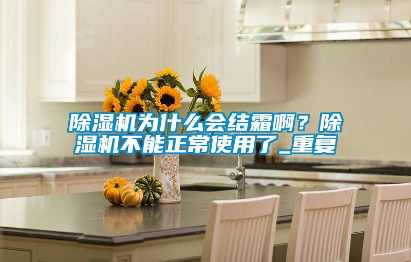 除濕機(jī)為什么會(huì)結(jié)霜?。砍凉駲C(jī)不能正常使用了_重復(fù)