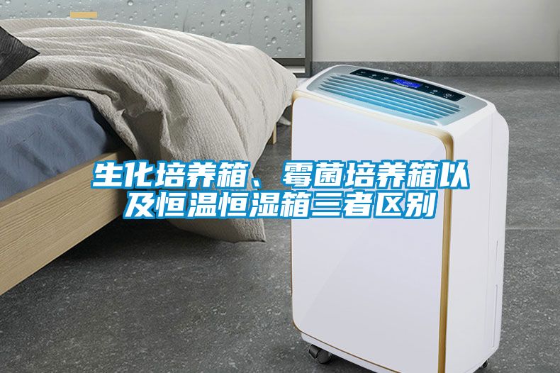 生化培養(yǎng)箱、霉菌培養(yǎng)箱以及恒溫恒濕箱三者區(qū)別