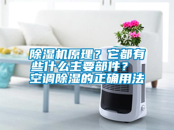 除濕機原理？它都有些什么主要部件？ 空調(diào)除濕的正確用法