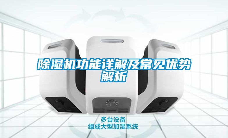 除濕機(jī)功能詳解及常見優(yōu)勢解析