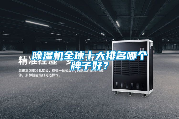 除濕機全球十大排名哪個牌子好？