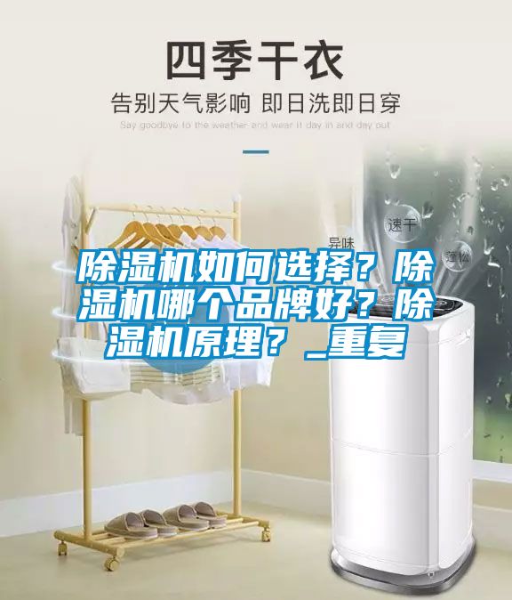 除濕機(jī)如何選擇？除濕機(jī)哪個(gè)品牌好？除濕機(jī)原理？_重復(fù)
