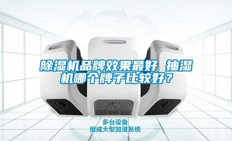 除濕機品牌效果最好 抽濕機哪個牌子比較好？