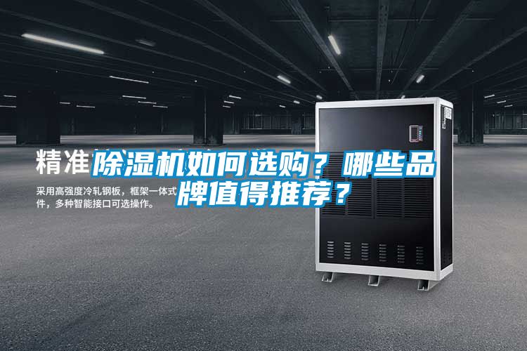除濕機如何選購？哪些品牌值得推薦？