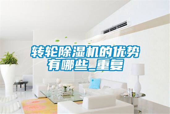 轉(zhuǎn)輪除濕機的優(yōu)勢有哪些_重復
