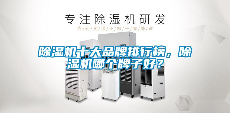 除濕機十大品牌排行榜，除濕機哪個牌子好？