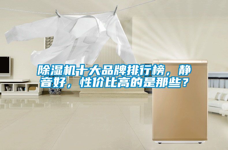 除濕機十大品牌排行榜，靜音好，性價比高的是那些？