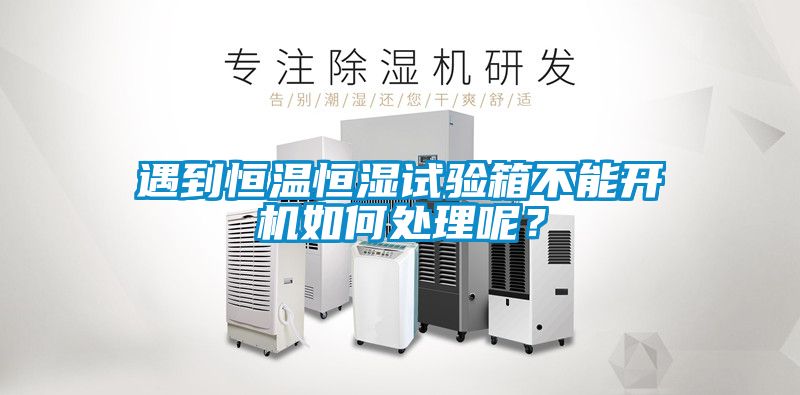 遇到恒溫恒濕試驗(yàn)箱不能開機(jī)如何處理呢？