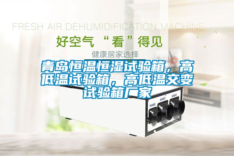 青島恒溫恒濕試驗箱，高低溫試驗箱，高低溫交變試驗箱廠家