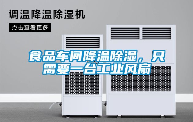 食品車間降溫除濕，只需要一臺(tái)工業(yè)風(fēng)扇