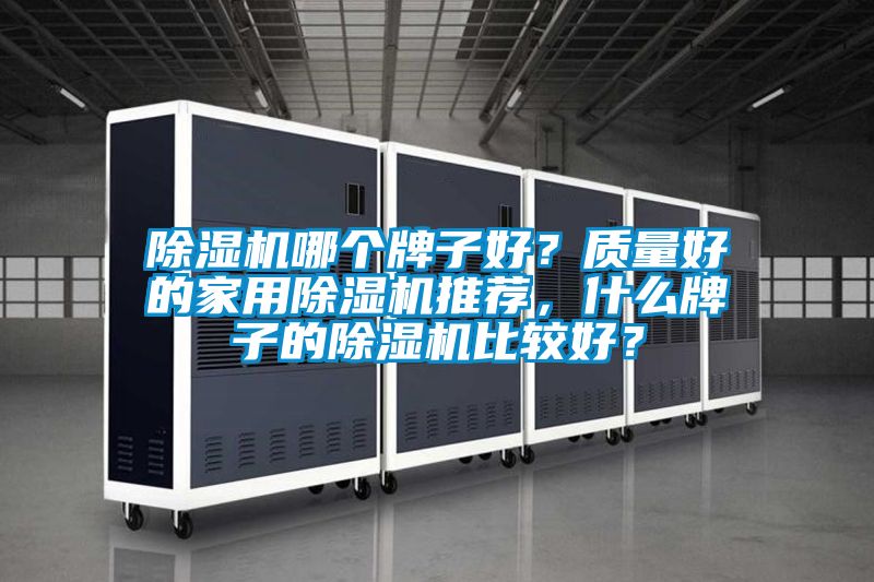 除濕機(jī)哪個(gè)牌子好？質(zhì)量好的家用除濕機(jī)推薦，什么牌子的除濕機(jī)比較好？