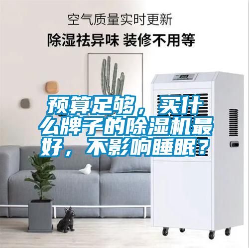 預(yù)算足夠，買什么牌子的除濕機(jī)最好，不影響睡眠？