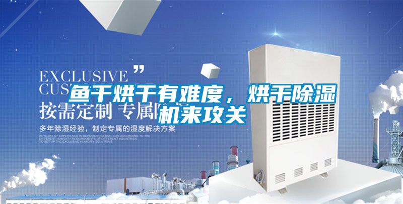 魚干烘干有難度，烘干除濕機來攻關